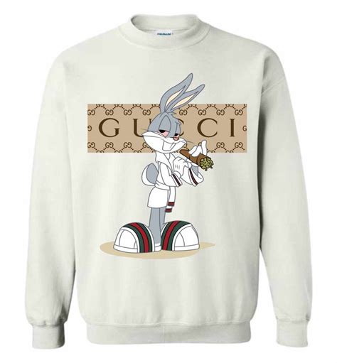 gucci buks bunny play it cool|Gucci 2018 x Looney Tunes Bugs Bunny Hoodie .